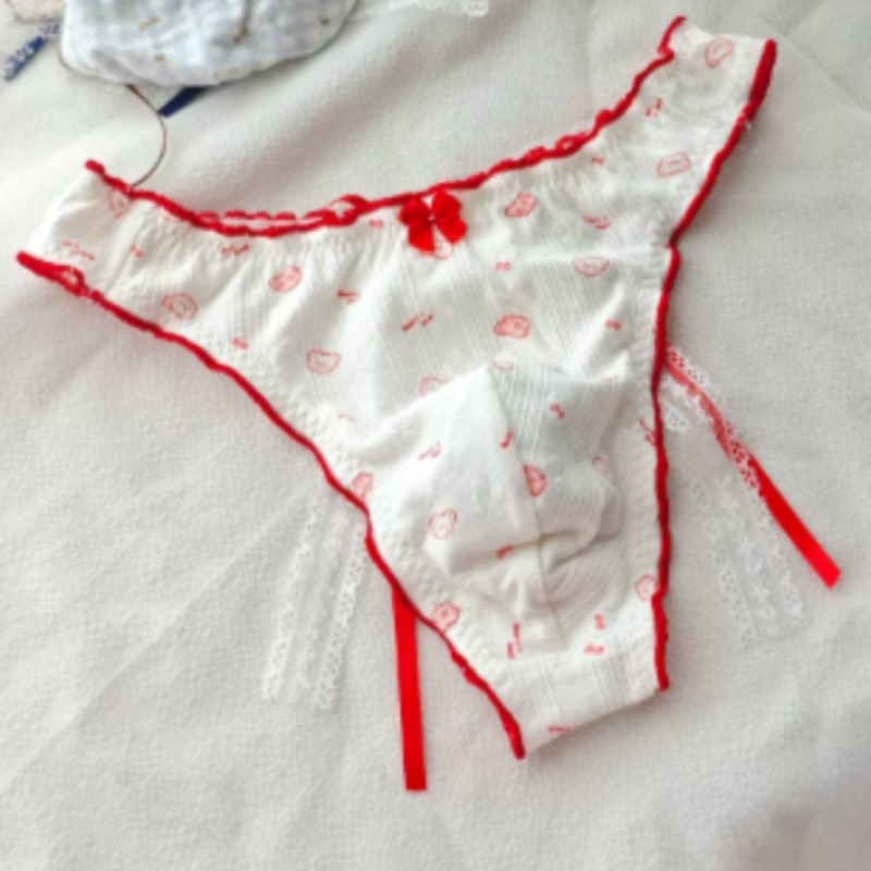 Japanese New Sweet Floral Bow  - đánh giá và giá Boxer Shorts Modal