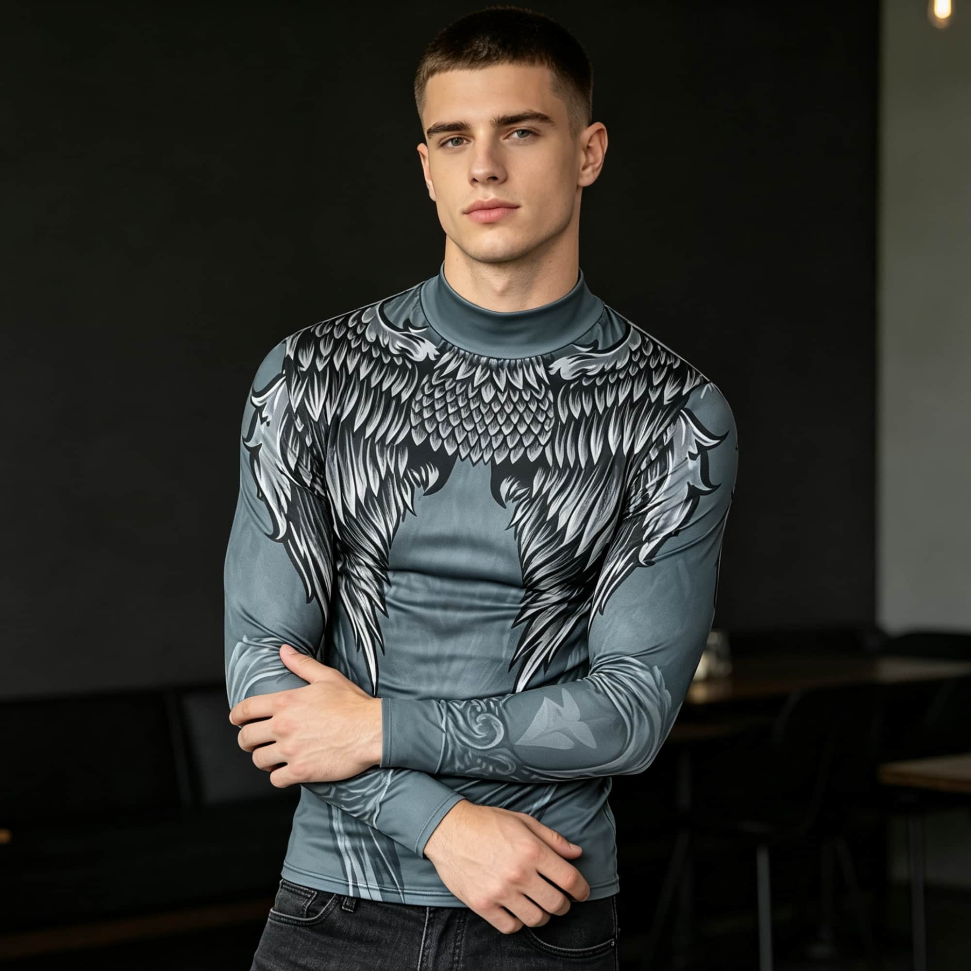 Men Athletic Long Sleeve Base  - đánh giá và giá Base Layer Top